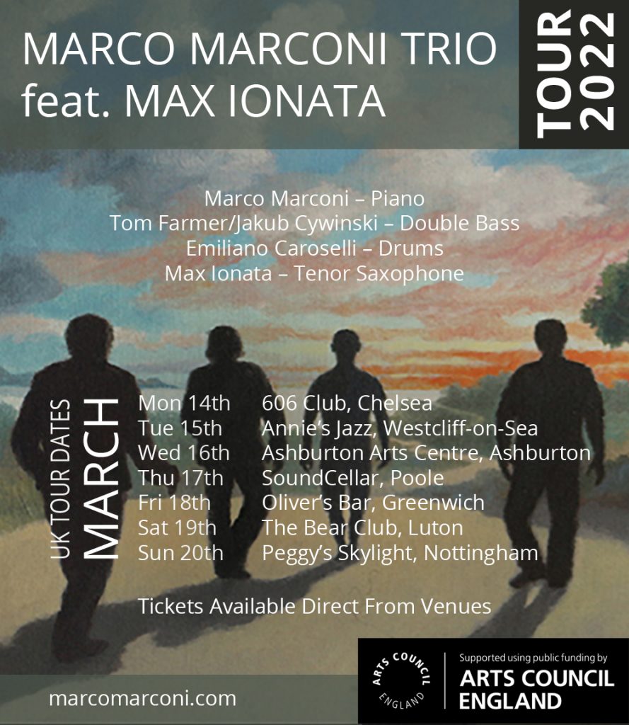 Marco Marconi Trio March Tour Dates